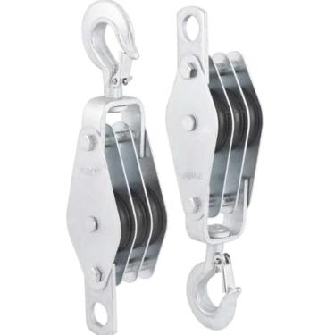 Imagem de Vonder, Moitão/Cadernal, 60 Mm, Com 3 Roldanas.