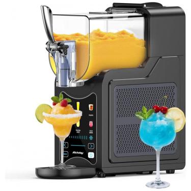 Imagem de Máquina de Raspadinha Richday para Casa 2,6L com 6 Modos Programados, Sem Necessidade de Gelo, Autolimpeza, Livre de BPA