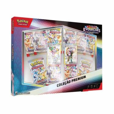 Imagem de Pokémon TCG Evoluções Prismaticas Coleção Premium Copag