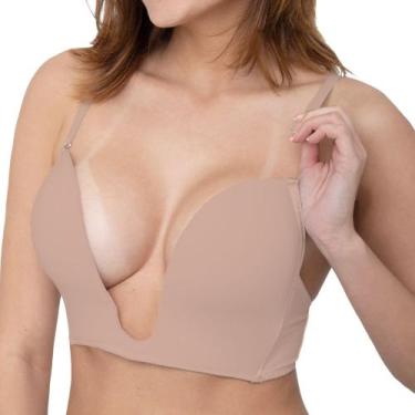 Imagem de Sutiã Bojo Decote Profundo Mágico - donna, Chocolate, M