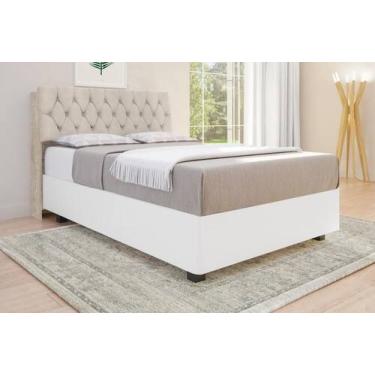 Imagem de Cabeceira Estofada Ísis Queen Amarula - Framar