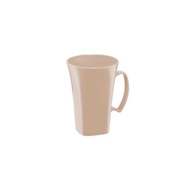 Imagem de Caneca Bege Nude Cappuccino 400ml Plastico BPA Free