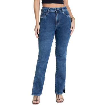 Imagem de Calça Jeans Sawary Reta - 281640 - Azul medio 42, Azul, 42