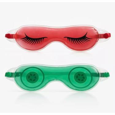 Imagem de Máscara Térmica Redução de Olheiras Quente Fria Relaxante (Rosa)