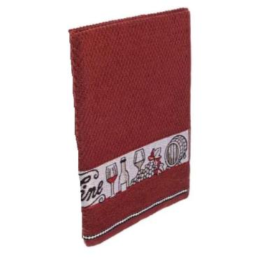 Imagem de Pano De Prato Jacquard 50X70Cm Bistro Wine Cavhome