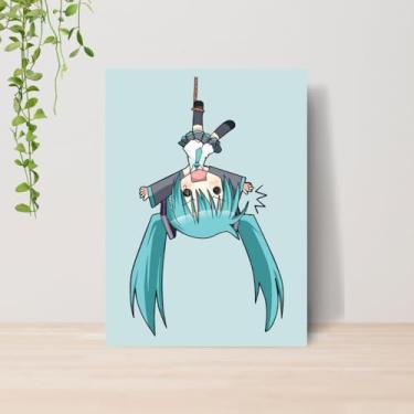 Imagem de Genérico, Quadro Miku Vocaloid A4 | Placa MDF 014