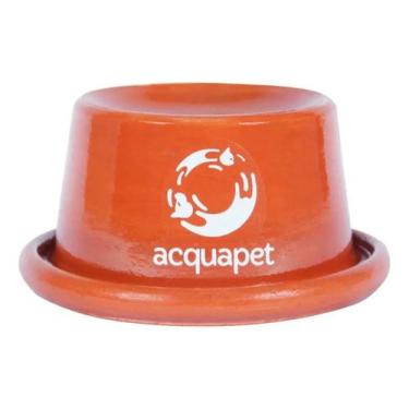Imagem de Comedouro Cerâmico Para Gatos e Cães  Antiderrapante - Acquapet