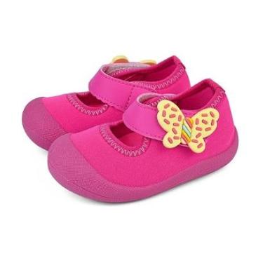 Imagem de Sapatilha Esportiva Bebê Menina Laço Conforto Infantil Pink/Laço Mz Shoes-Feminino
