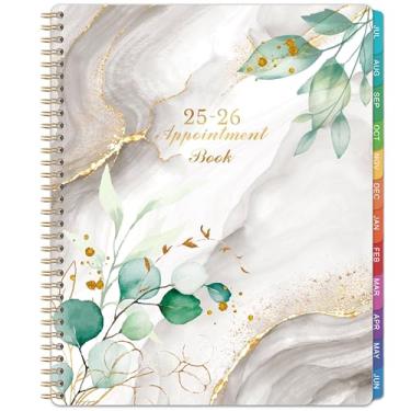 Imagem de Agenda diária 2025-2026 - Agenda diária 2025-2026, 21 x 28 cm, agenda semanal, julho de 2025 a junho de 2026, agenda diária com intervalo de 30 minutos