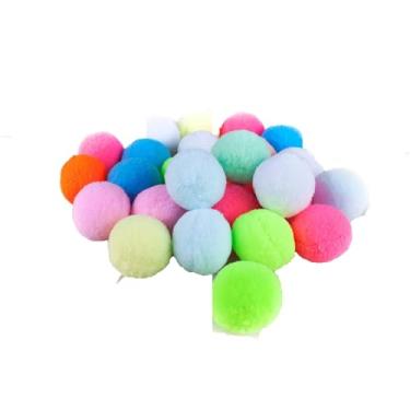 Imagem de Aviamento Pompom, NYBC, Multicor, 40 mm, com 50 unidades