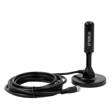 Imagem de Antena Interna De Tv Digital Amplificada Televisão Hdtv Cb20 Agold