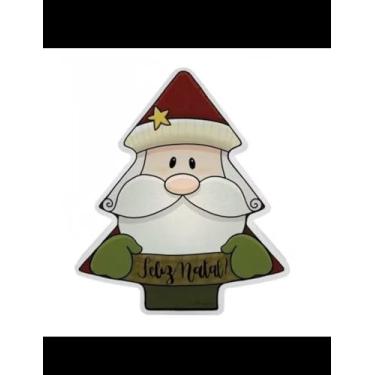 Imagem de Luminária Árvore de Natal - Papai Noel: Magia e Brilho para Seu Fim de Ano
