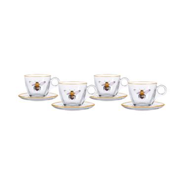 Imagem de Conjunto 4 Xícaras Chá Honeybee Hauskraft 170ml