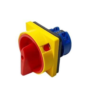 Imagem de Interruptores isoladores de desconexão de quatro terminais 25A LW26GS 48 x 48 mm 64 x 64 mm interruptor de came rotativo de cadeado (64 x 64 mm grande)