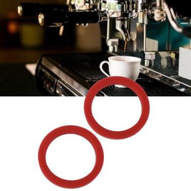 Imagem de 2 PEÇAS Juntas de Silicone E61 Substituição para Grupo Máquinas Café Gaggia Junta Alta Temperatura à Prova Vazamento e Fácil Instalar Máquina Essencial Cozinha