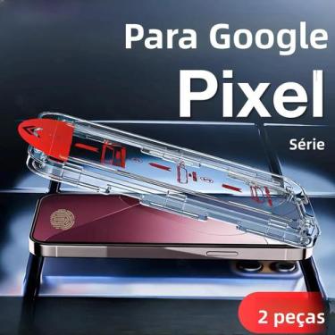 Imagem de Kit De Protetores De Tela Google Pixel 2 Peças Vidro Temperado Sem Bol