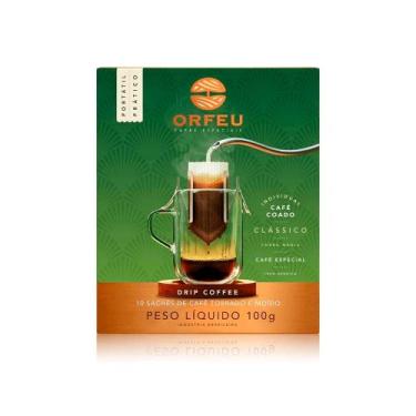 Imagem de Café Orfeu Clássico Drip Coffee 10 unidades