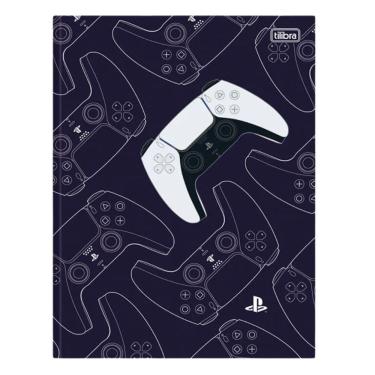 Imagem de Caderno Brochura Capa Dura Universitário Playstation 80 Folhas Estampa 5