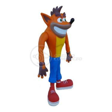 Imagem de Boneco Action Figure Crash Bandicoot Articulado 25cm