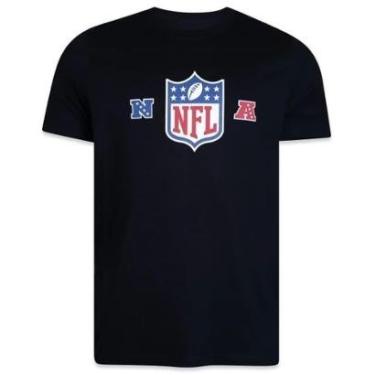 Imagem de Camiseta New Era NFL Logo Shield Azul Royal-Masculino