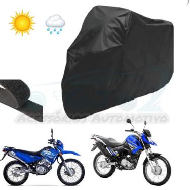 Imagem de capa d cobrir forrada impermeável todas YAMAHA/XTZ - g.j acessorios au