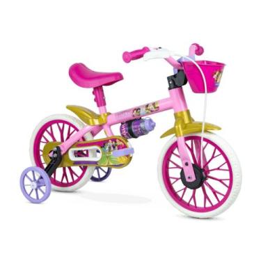 Imagem de Bicicleta Infantil Aro 12 Nathor Modelos Feminino e Masculino c/ Rodin