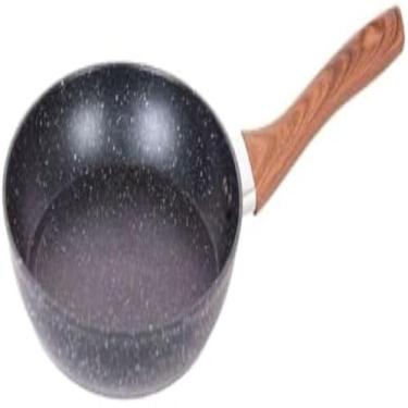 Imagem de Frigideira, para cozinhar ovos e carnes, feita em aluminio antiaderente, perfeita