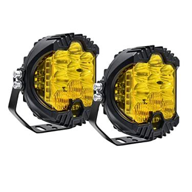 Imagem de 2Pcs 5Inch 150W LED Work Light Pods Combo Beam Spot Flood Driving Offroad Fog Lamp 9-30V IP68 15000LM 50000H Lifespan