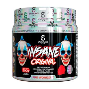 Imagem de Pre Treino Insane Original Orange 300g - Demons Lab-Unissex