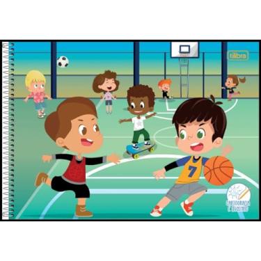 Imagem de Caderno Desenho Univ Capa Dura Sapeca 48Fls Masculino Pct Com 04 109270