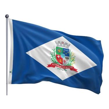 Imagem de Bandeira do Município de Joinville Uma Face Estampada Tamanho 90x128cm