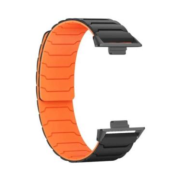 Imagem de Pulseira Magnética De Silicone Para Xiaomi MiBand 8 pro 9 pro Redmi Wa