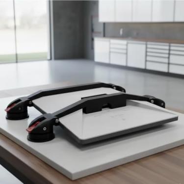 Imagem de Starlink Mini Suporte Veicular Com Ventosas Case Base Para Antena Gen4 Carro Painel Parabrisa Internet Satélite Conexão Motorhome Trailer Barco (Preta)