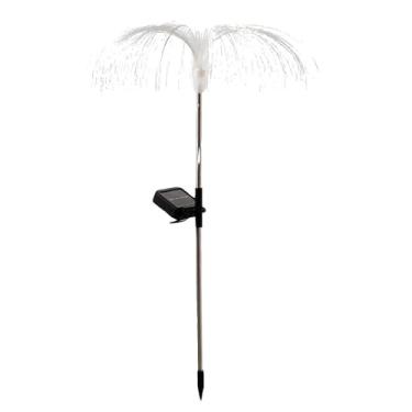 Imagem de Conjunto de estacas de jardim movidas a energia solar com bico de água de 66 cm - 3 peças.