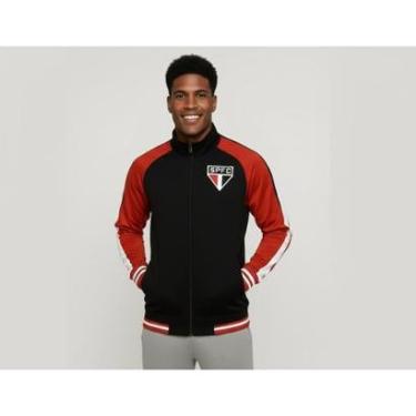 Imagem de Jaqueta Blusa São Paulo FC Trilobal Masculina Oficial Licenciada Escudo Símbolo Emblema Logo Bordado-Masculino