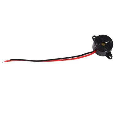 Imagem de Cocoarm Buzzer de Alarme, Buzzer de Tom Piezoelétrico Eletrônico de 3-24V, Som Contínuo, Cabo para Computadores, Impressoras, Copiadoras, Alarme R Sing 3 24V