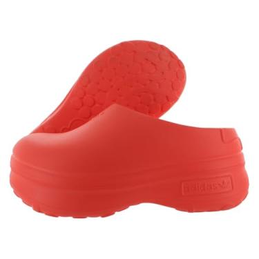 Imagem de adidas Adifom Stan Mule W feminino, Vermelho solar/vermelho solar/laranja brilhante, 36