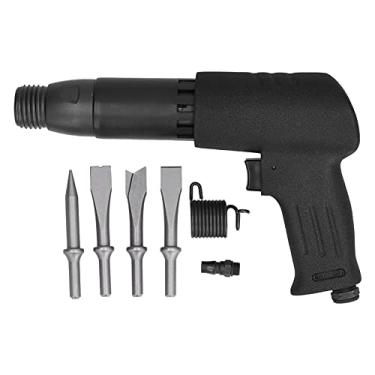 Imagem de Ferramenta de pá de martelo pneumático industrial poderoso tipo reto cinzel de ar 250 KP767 velocidade de alto impacto 2100bpm para cinzelamento de tijolos demolição de parede (Estilo Japonês)