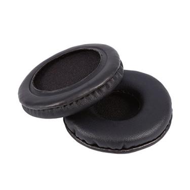 Imagem de Generic Almofada de Almofadas de Ouvido de Reposição Com Couro PU para Melhor Qualidade de Som e Conforto para Fones de Ouvido, Preto, 1 par, para K450-K430-K420-K480