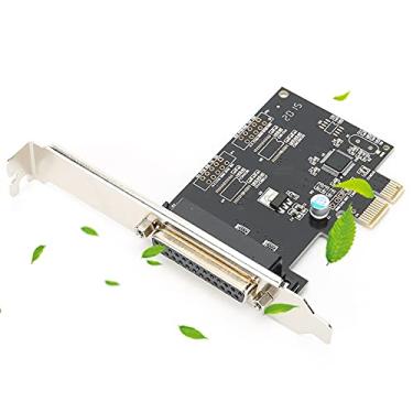 Imagem de Irfora PCI-E Paralelo Com Adaptador de Placa de Impressora LPT DB25, Compatível Com Especificação PCI-Express Revisão 1.1, Protocolo Impressão IEEE 1284 Compatível SPP, EPP,