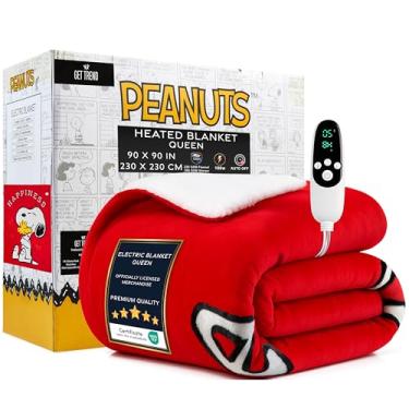 Imagem de Get Trend Cobertor elétrico Snoopy (Red Queen, 230 x 230 cm)