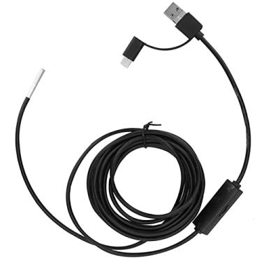 Imagem de Generic Endoscópio à Prova D'água de Alta Definição de 3,9 Mm para Celular TypeC Com Câmera 1280x720 para Inspeção de Tubulação de Pia de água (Cabo macio de 3,5 metros)