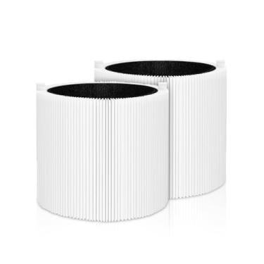 Imagem de HODSEUKIN Filtro de substituição 411i MAX compatível com purificador de ar BLUEAIR Blue Pure 411i Max F4MAX, H13 True HEPA 2 em 1, pacote com 2, por HODSEUKIN.