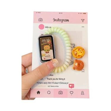 Imagem de Pulseira Elástica Para Relógio Huawei Band 10 9 8 Acessórios De Substi