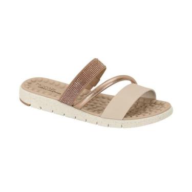 Imagem de Chinelo Ortopédico Esporão Fascite Plantar Modare 7162221, Nude ouro r