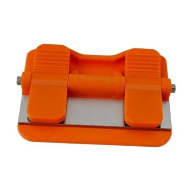 Imagem de Ｂｅｓｇａ Grampo de fixação para soldagem de fios elétricos, acessórios para soldagem a energia, suporte de grampo compacto para trabalhos elétricos, Laranja