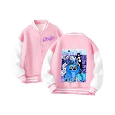 Imagem de Jaqueta De Uniforme De Beisebol Kpop Demon Hunter Para Meninas, Manga 
