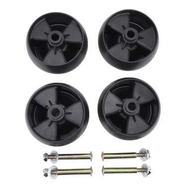 Imagem de Tbest Substituição de Kit de Hardware e Rodas de Deck de 5 Polegadas para Cub Cadet LTX1040 LTX1042 LTX1045 LTX1046 Artesão G8200 G8300 G8400 Adequado para Decks de 42 46 48 50 54