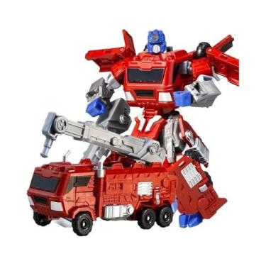 Imagem de Brinquedo De Robô Transformador Optimus Prime Para Meninos, Carro, Avi