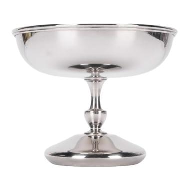 Imagem de RiToEasysports Copo de Sorvete, Tigela de Sobremesa Com Pés de Aço Inoxidável para Pudim de Mousse, Iogurte de Frutas, Prato de Servir Elegante para Festa Em Restaurante Doméstico, 10,5 X 9 Cm